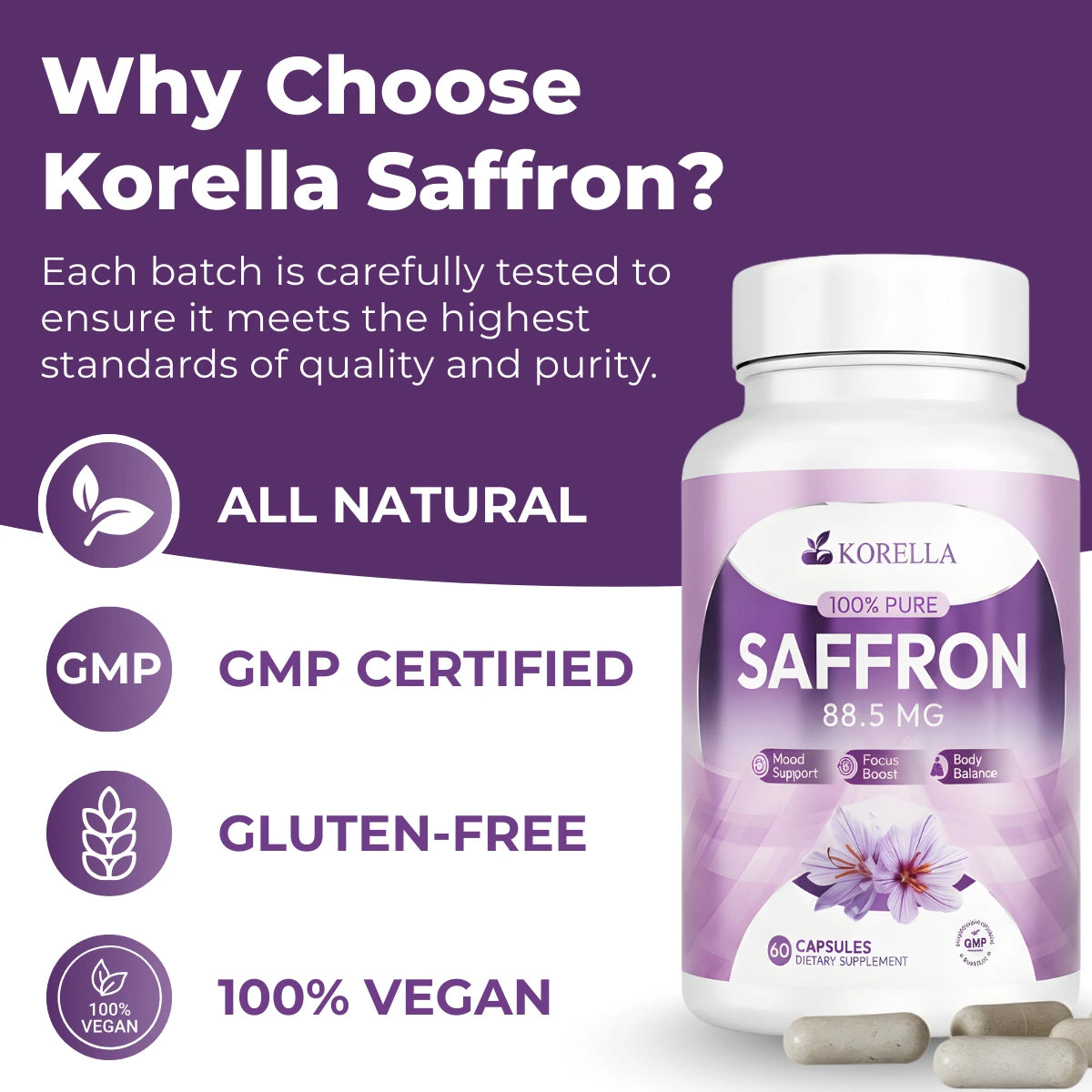 Korella Saffron Capsules